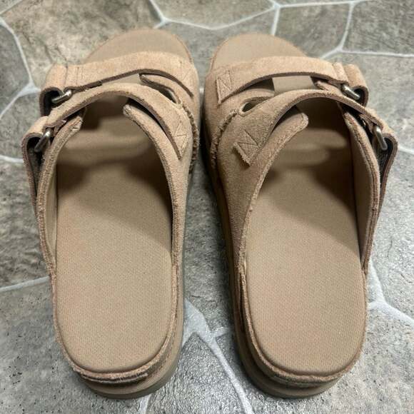 New UGG® Women's Goldenstar Hi Slide Platform Sandals 9 - Picture 7 of 9